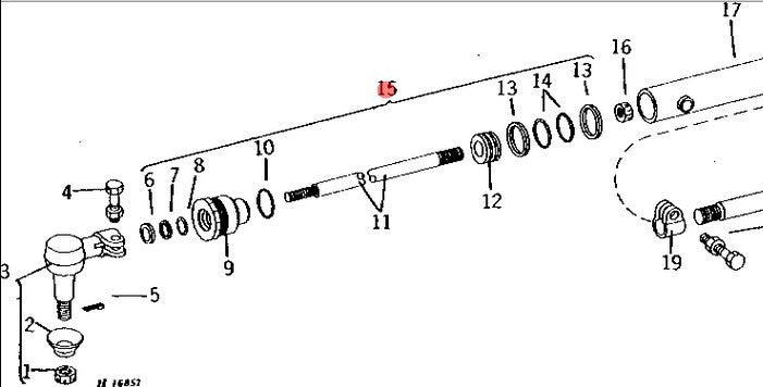 Set Garnituri Cilindru Directie AH78770