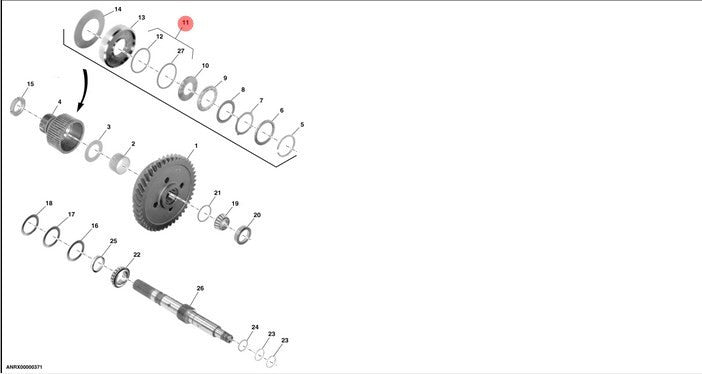Set Garnituri John Deere RE47385